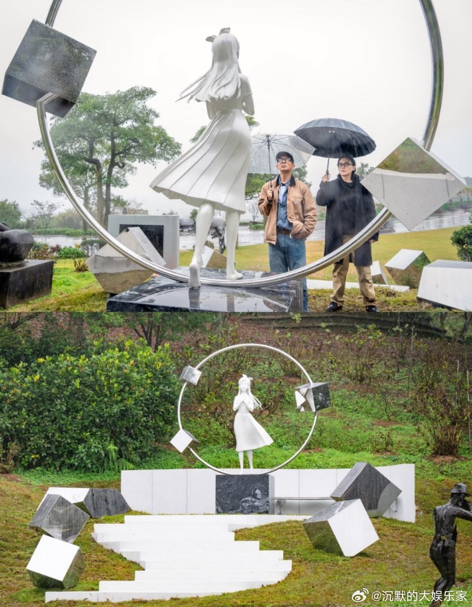 一个人离世，亲朋好友都舍不得万分难过只有一个原因，那就是这个人太好了！雕像完工后