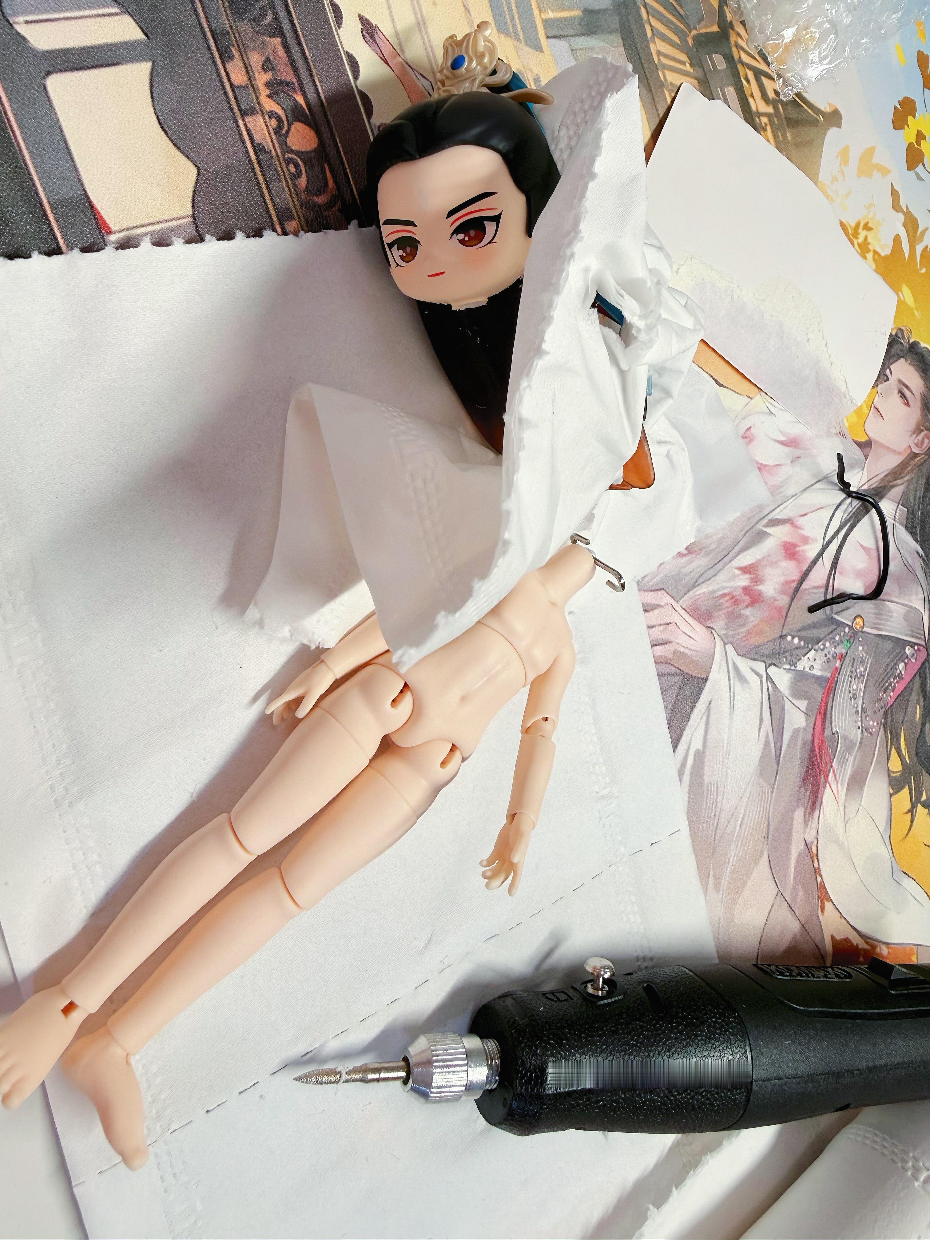 先穿玉鹅的衣服试试吧