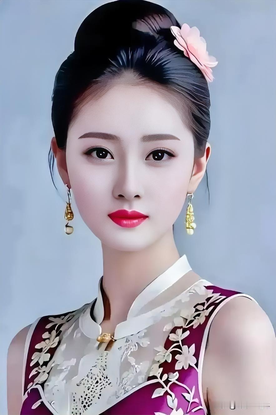 晒图笔记大赛这美女真的太美了！瓜子脸，樱桃嘴，大眼睛，双眼皮，美丽动人，扣人心弦