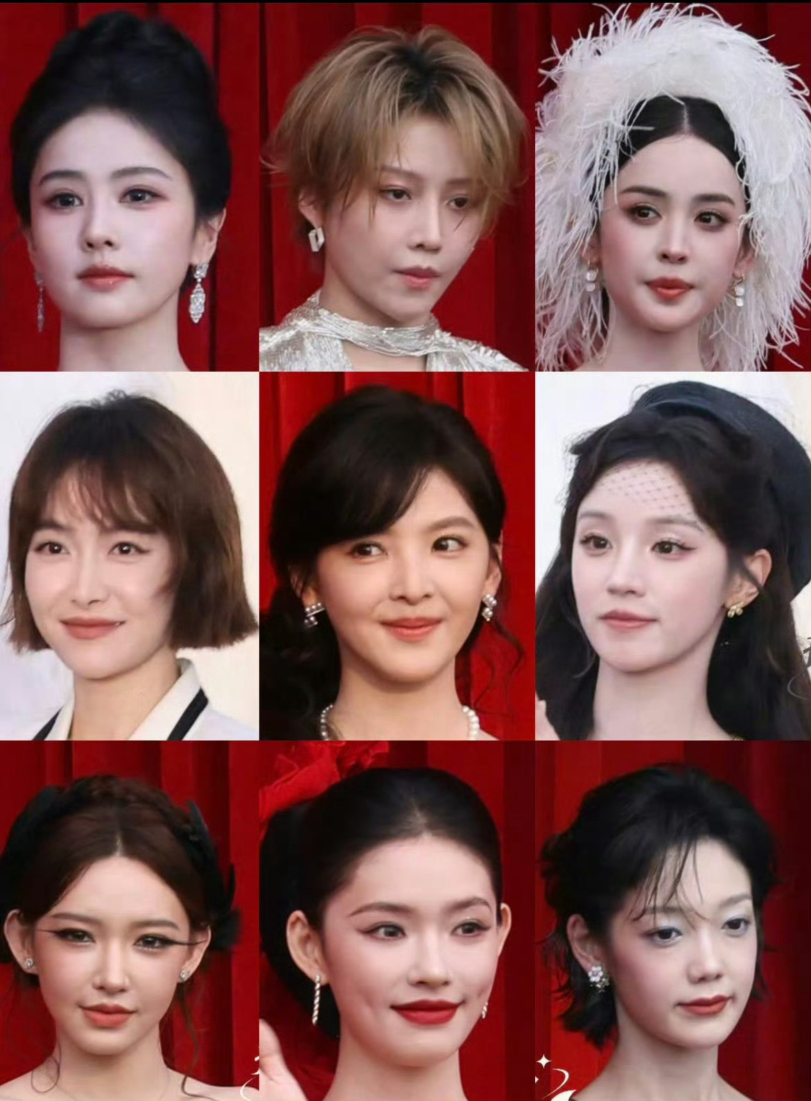 论内娱女明星的发型适配度这次芭莎女明星的生图质量真的很高啊，不管是妆造、穿搭都