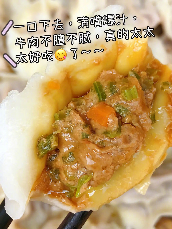任何好吃的，都抵不上这个这个牛肉饺子🤣​​​