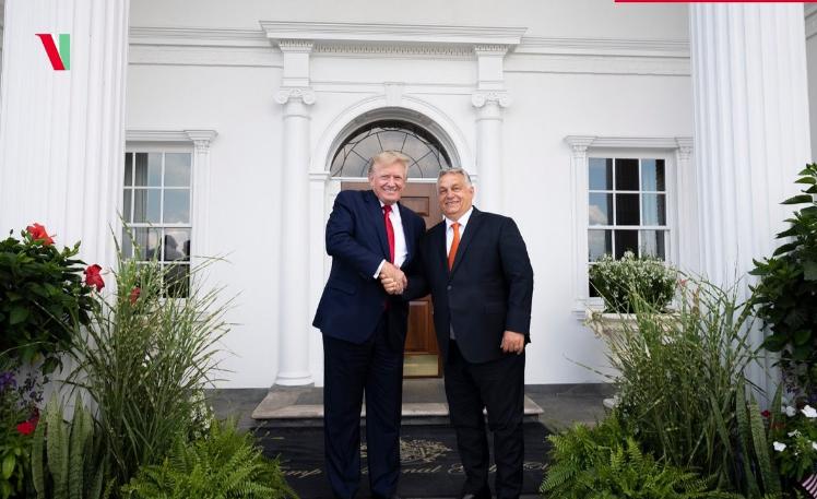 特朗普今天写道：“若匈牙利总理欧尔班·维克托及匈牙利人民有需要，我的政府随时准备