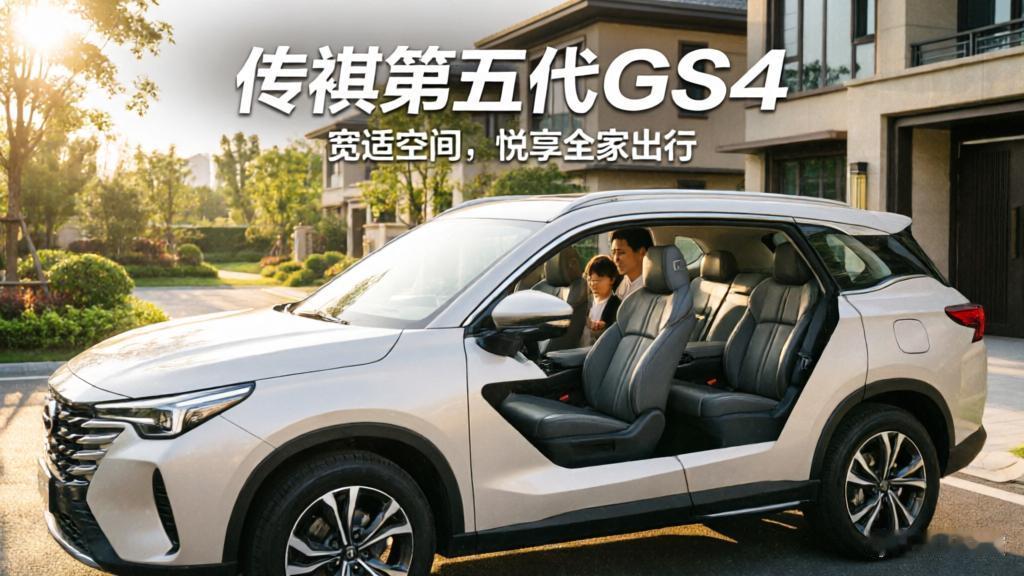 二胎家庭第三排坐不下？8万级第五代GS4把后排腿部空间卷到了这个尺寸小城多口