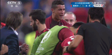 替补神兵世界波绝杀, 首冠来了! c罗疯狂啦