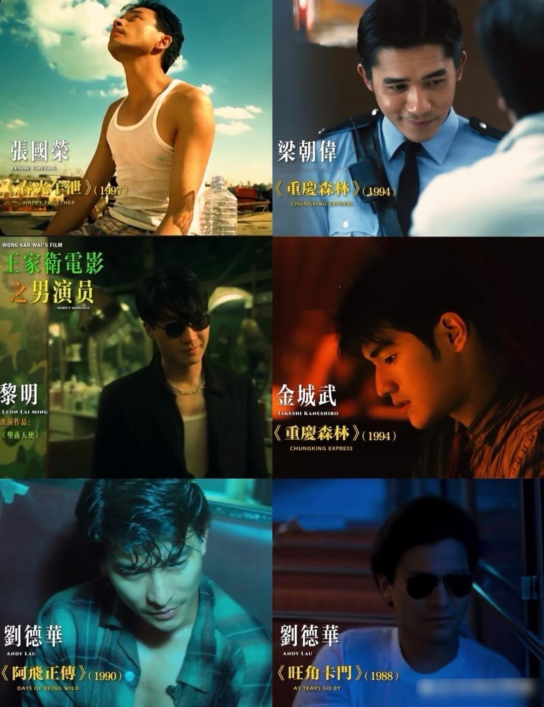 王家卫这个人虽然嘴巴碎，但他确实是很有才华，可能是他有着顶级挑演员的审美能力，毕