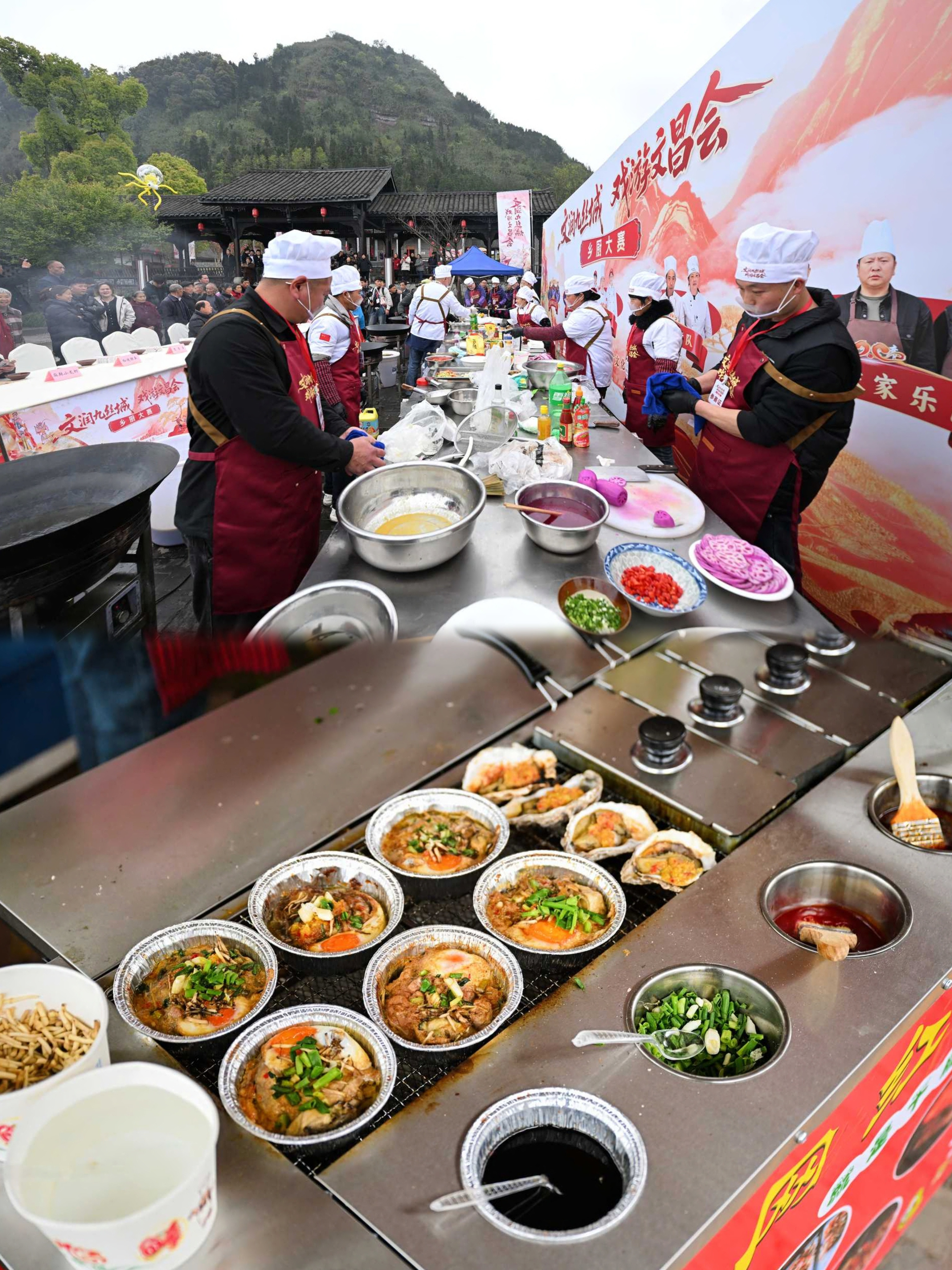 戏游文昌会，体验四川人过二月二有多热闹刚从九丝文昌会满载而归，厚重文化+自然徒步