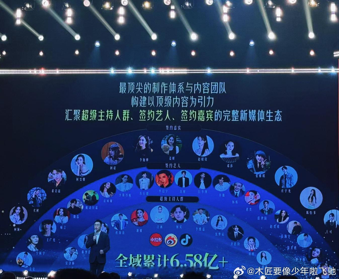 芒果2026年招商会放出12位超级主持群：何炅、汪涵、谢娜、李维嘉、杜海涛、沈梦