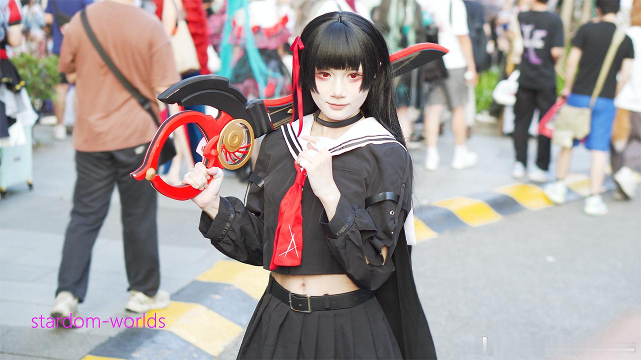 cosplay鸣潮cos广州漫展2025广州CICF漫展鸣潮千咲cosp