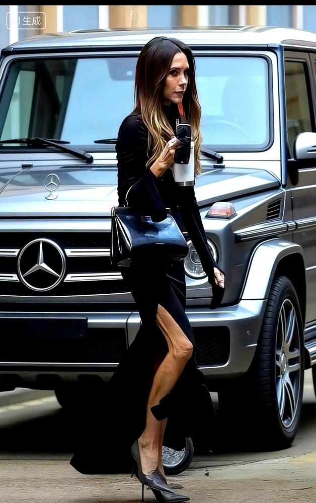 贝嫂一辈子的阴影，是被当众逼上秤。1999年，刚生完大儿子布鲁克林六个月，她