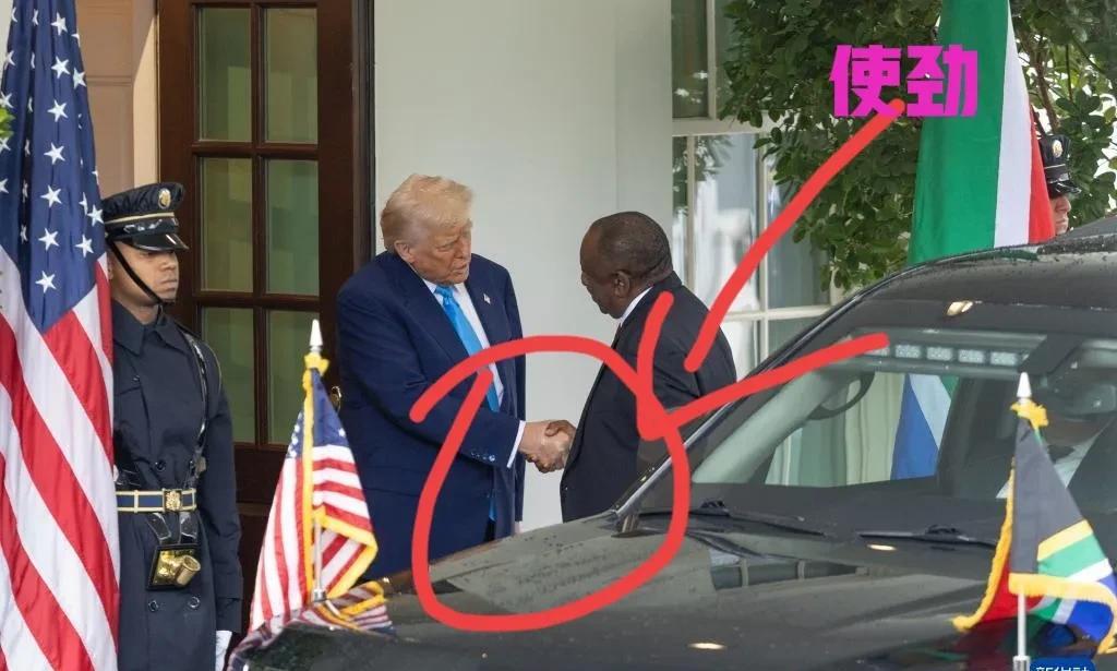 又一个！特朗普和南非总统会晤干起来了！离谱，又瞅见国家领导人和特朗普会晤时掐起