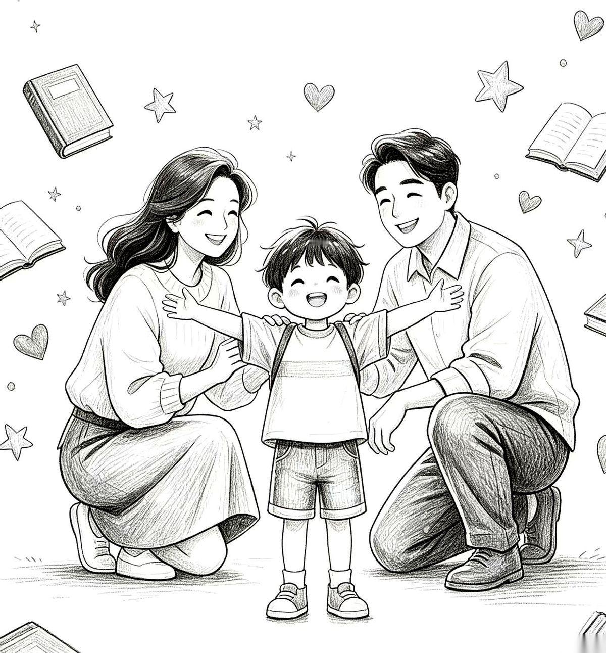 我以前管孩子，真是把力气全用错了地方。越是站在他旁边，盯着他写作业，他那笔尖就