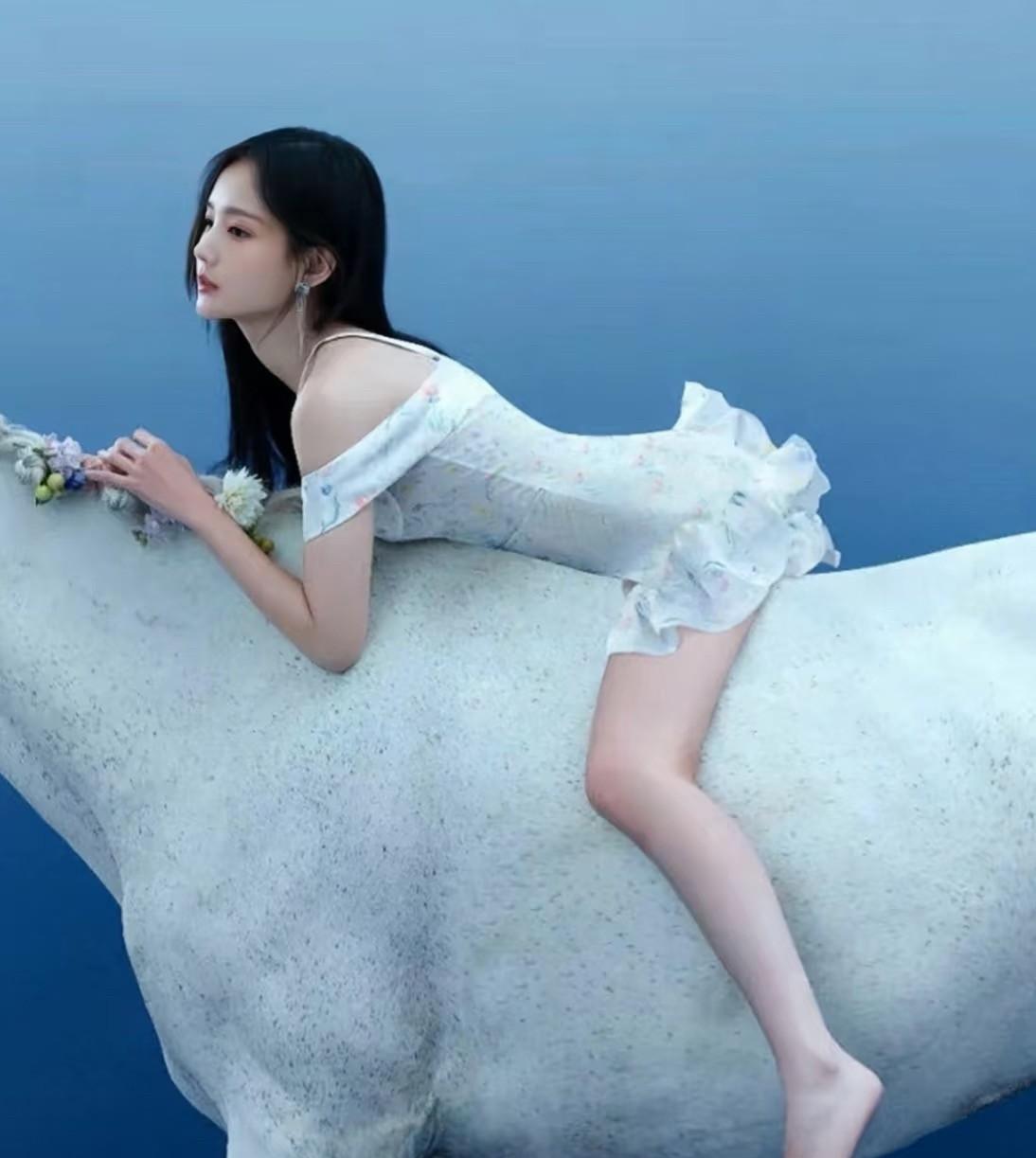 李一桐的白马美学：当代都市女性的精神出走指南当李一桐身骑白马的视觉核爆冲上热搜