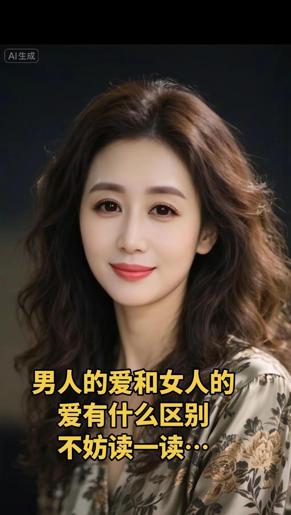 其实男人和女人的爱，从一开始就完全不一样，看懂的人，瞬间通透。男人的爱是减法，女