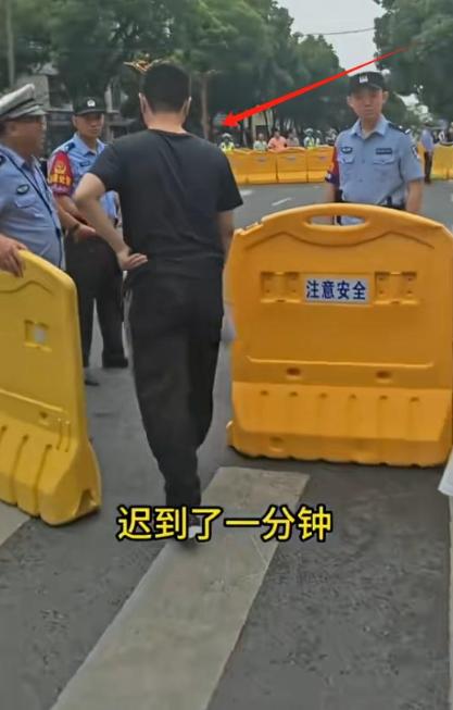 “长个教训！”南昌一高考生在英语科目考试时因迟到一分钟被考场拒之门外，男孩求情也