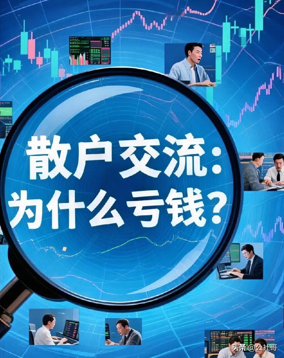 散户为什么会亏钱？这个问题本来是肯定的，为何成为问题？个人认为少数散户是可以赚钱