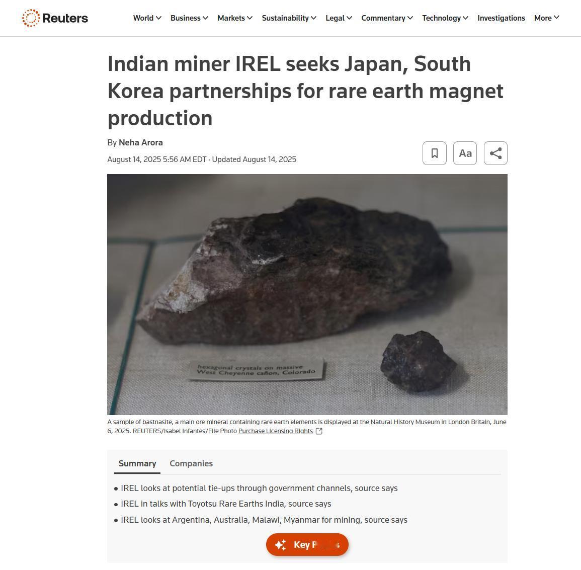 马上，印度可能造不出电动车了。当地媒体爆料，印度电动汽车产业正面临稀土磁铁的供