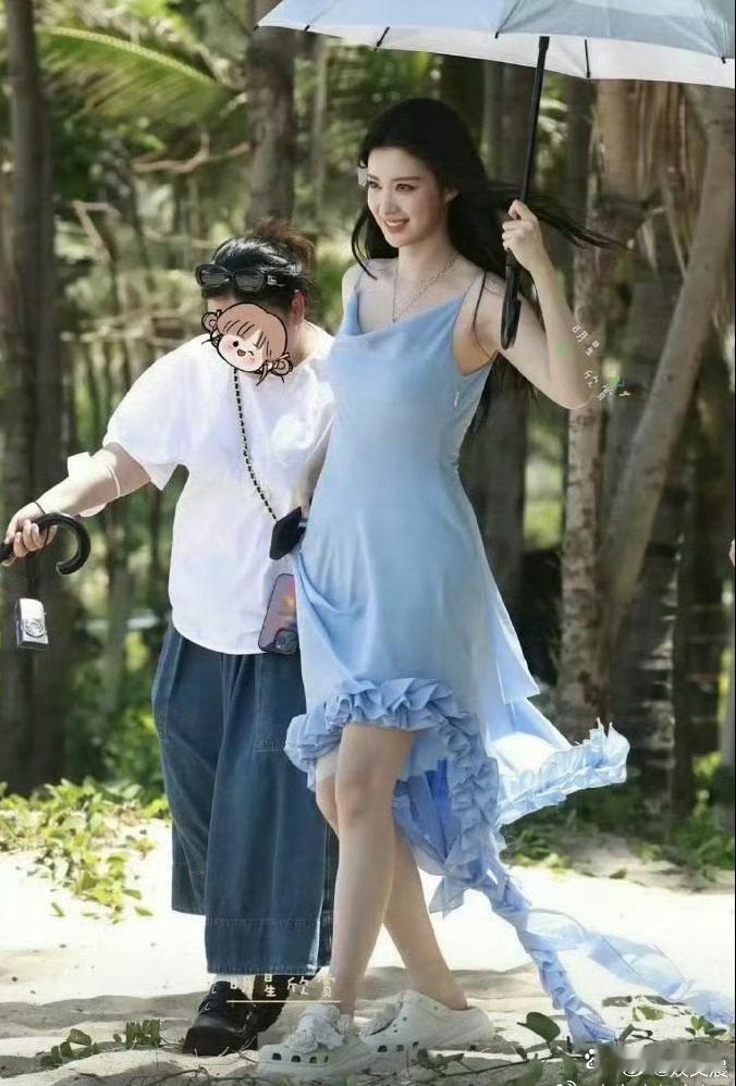 王楚然妥妥大骨架美女，到底身高有多出众啊！