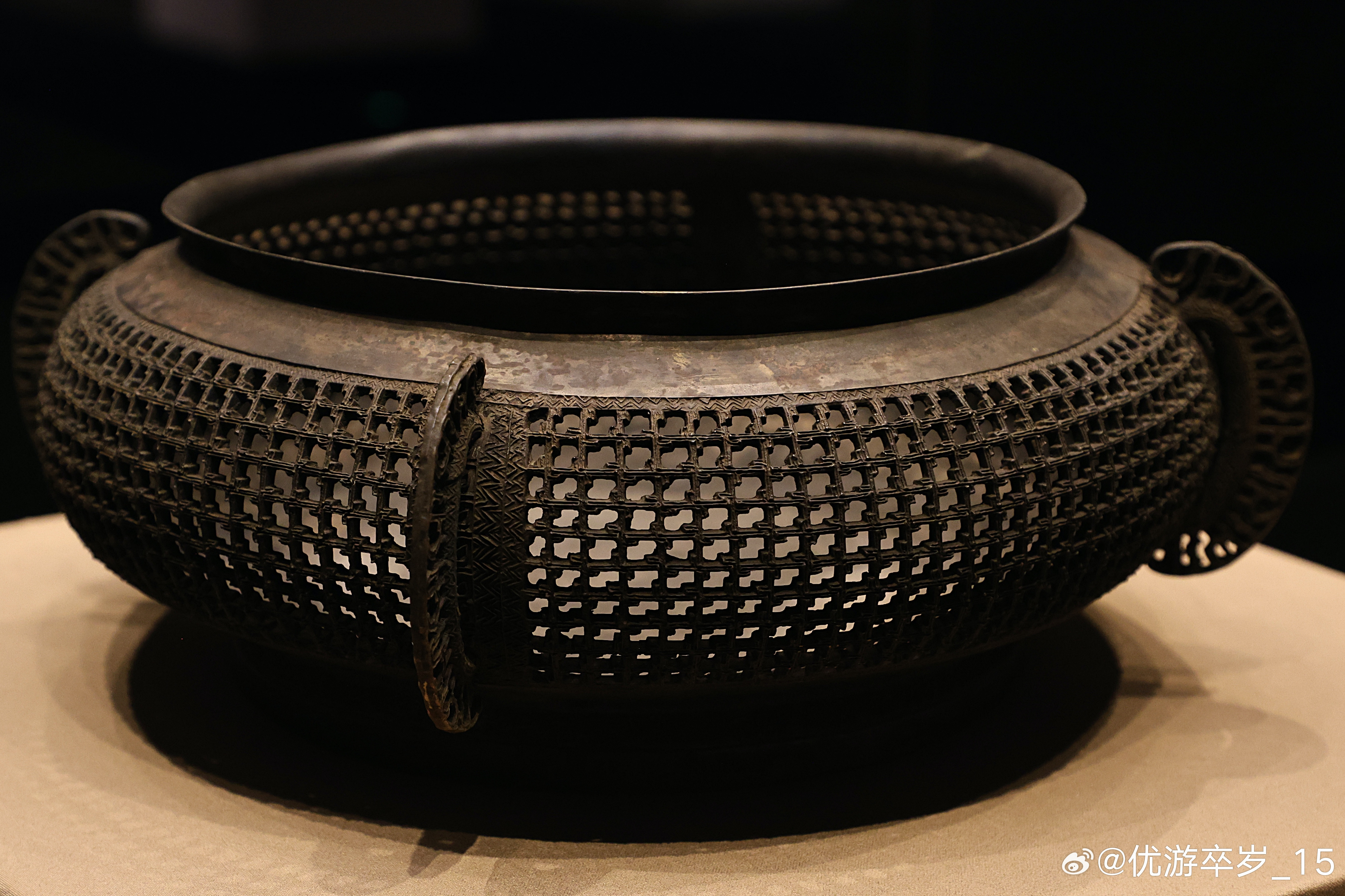 我的2026【中国之中-中原古代文明精粹】镂空盆形器战国（公元前475-前22