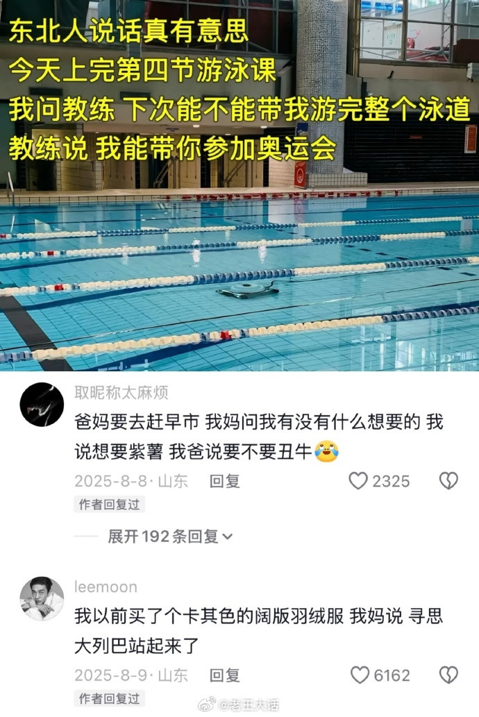 笑死东北人是不是天天熬夜在被窝里背梗啊🤣