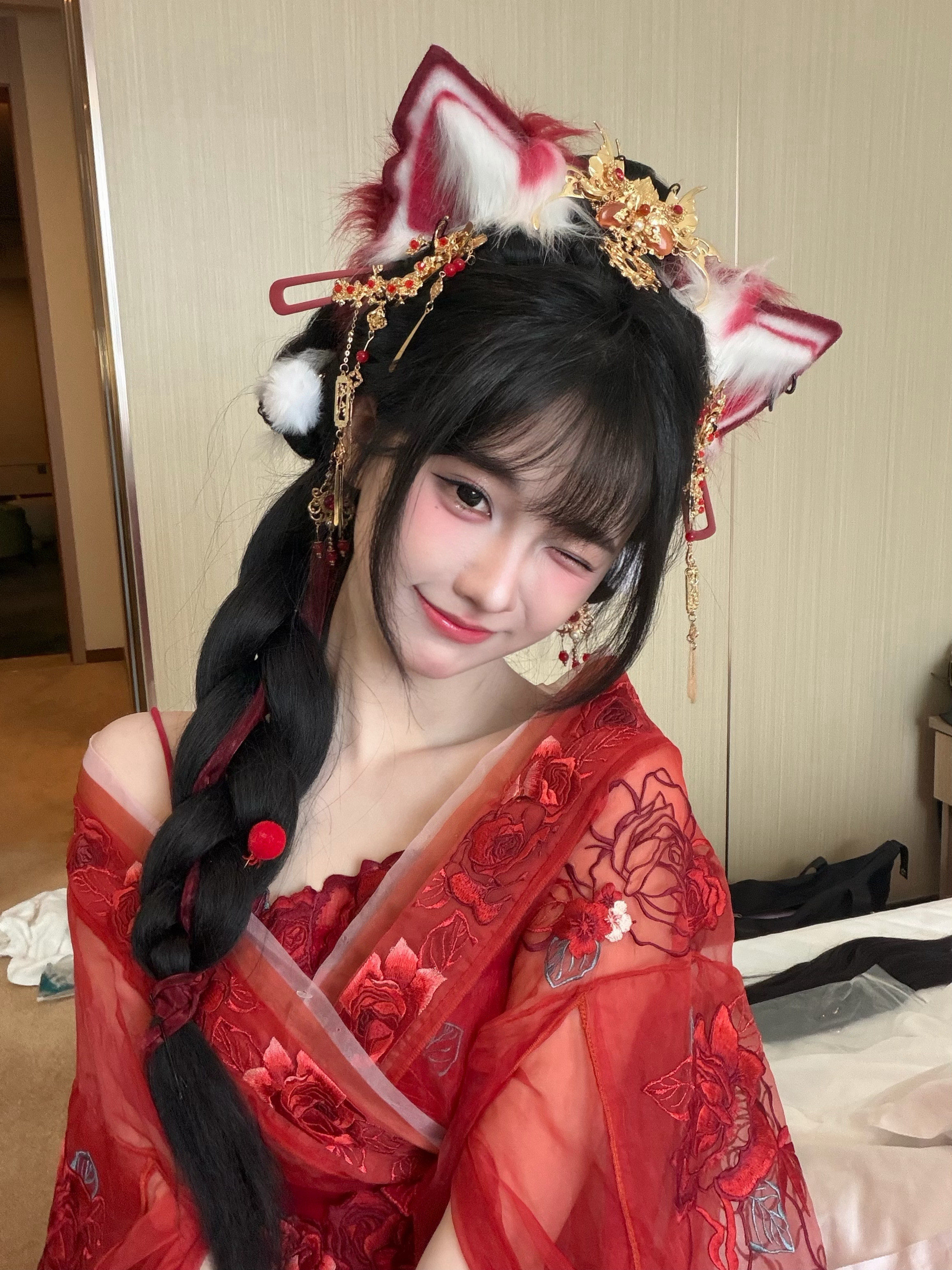小狐狸自拍