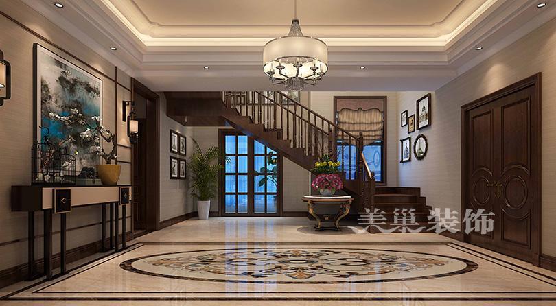 河南翡翠华庭别墅户型装修设计,欧式新古典风格的七室四厅700平方