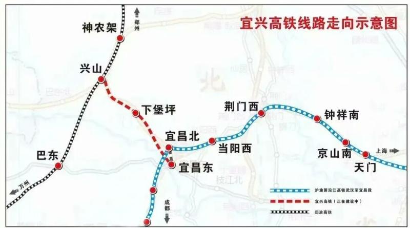 6月1日，新建宜昌至兴山高速铁路（简称"宜兴高铁"）第二阶段静态验收正式开启。