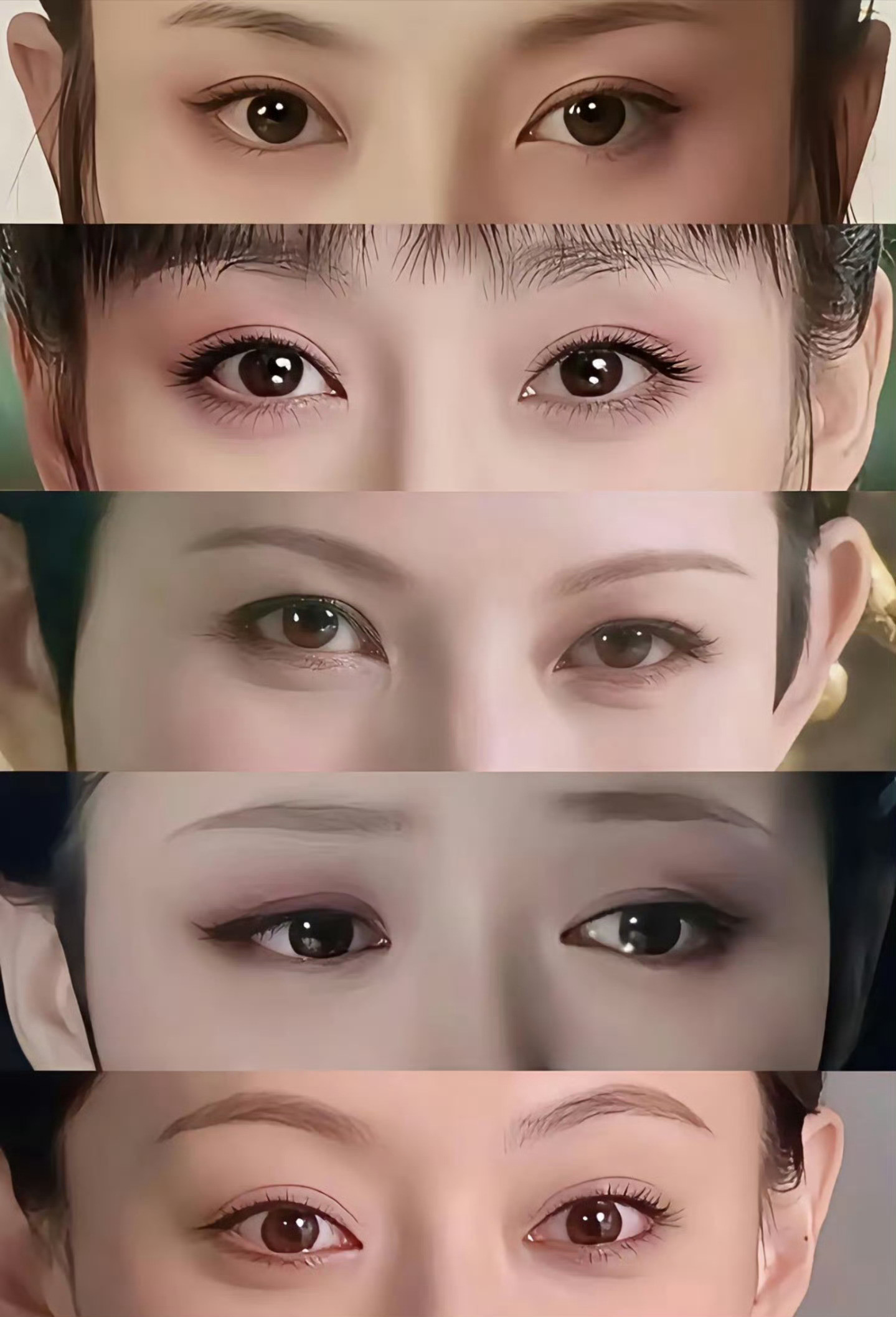 哪一个的眼睛最美？沈眉庄安陵容皇后华妃甄嬛