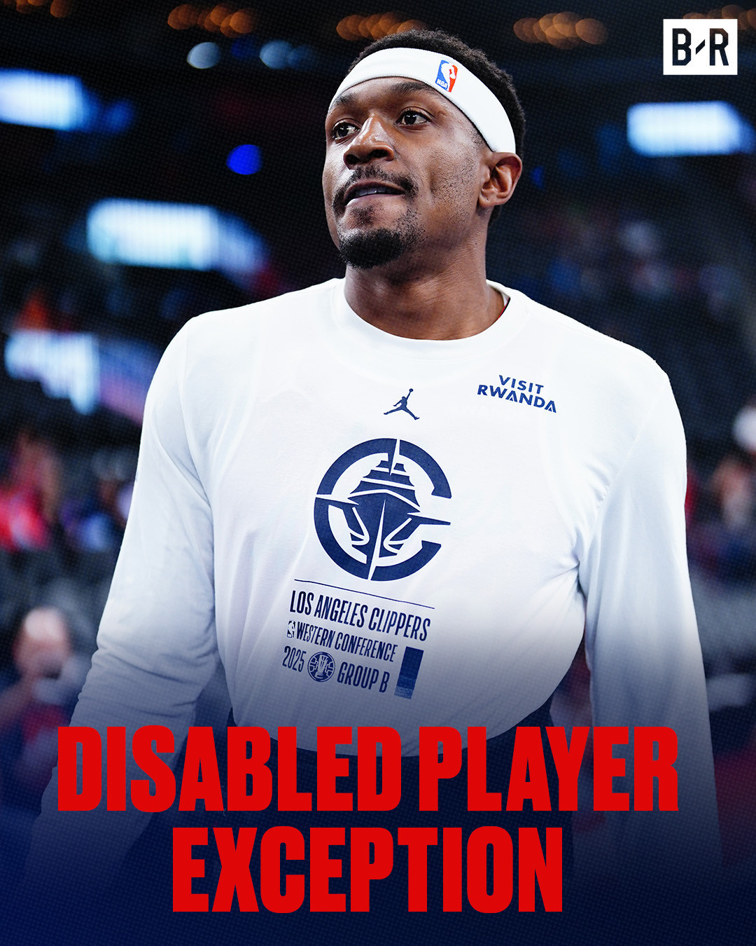 JakeFischer：消息人士透露，因比尔￼赛季报销，快船￼已申请了伤病特例