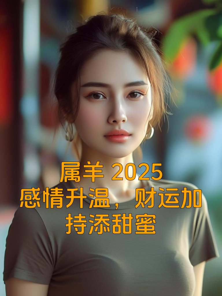 属羊2025：感情升温，财运加持添甜蜜