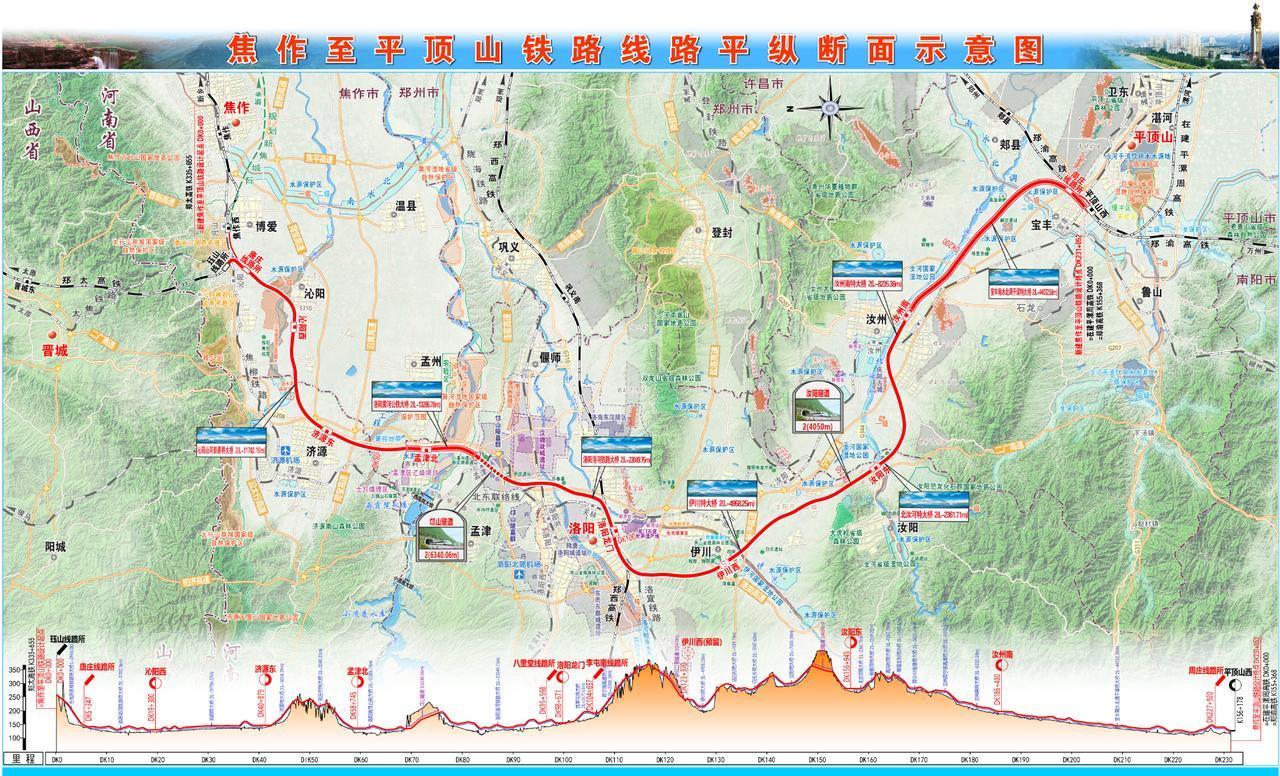 焦洛平高铁新建6座车站，规模大小有了定夺！日前，河南城际铁路有限公司发布了《新