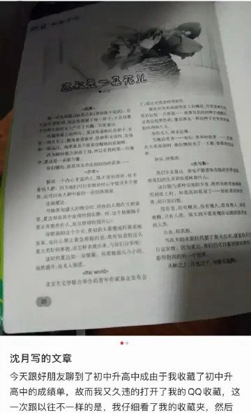 曝沈月文章抄袭这个东西有什么好抄袭的呢？是不是王鹤棣那边的人来搞沈月了？