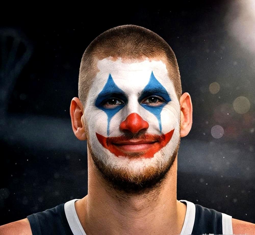 这数据都输了，简直离谱！丹佛掘金队的尼古拉·约基奇，打出了历史前五的怪物