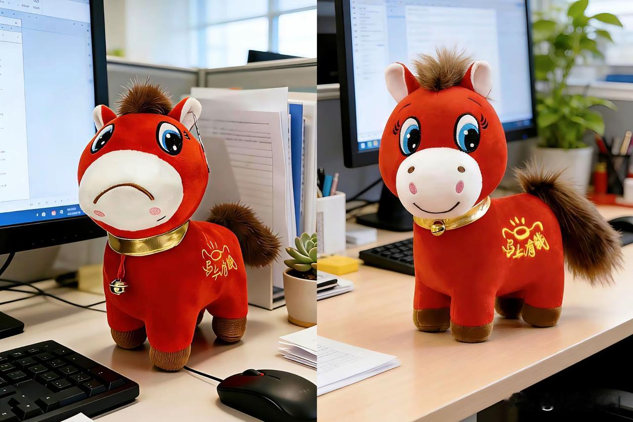 义乌的“哭哭马”火了🔥近日，义乌生产的“哭哭马”火了。据了解，“哭哭马”其实