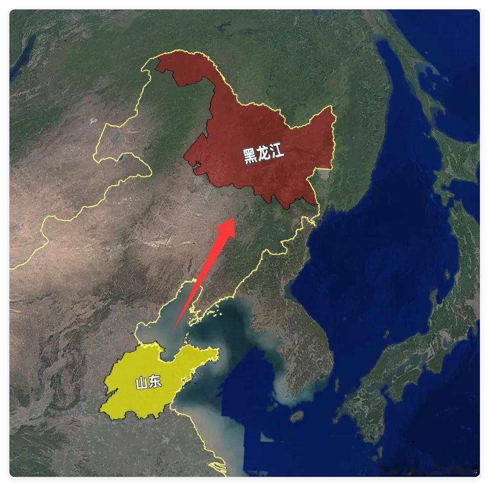 山东和黑龙江同是北方，差距也太大了。你敢信吗，同样站在中国北方的大地上，脚下