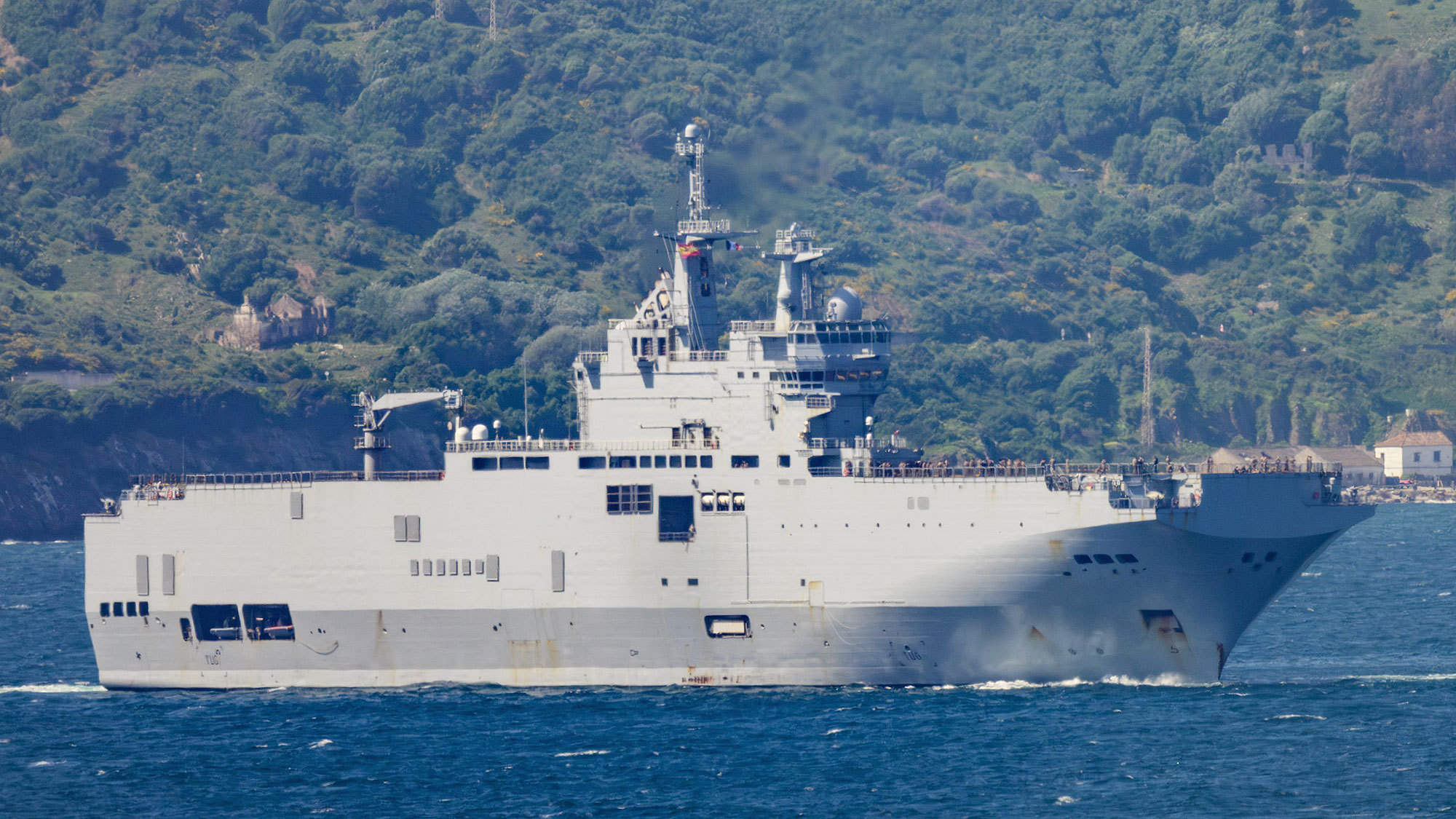 2026年3月28日，法国海军西北风级两栖直升机航母（porte-hélicop