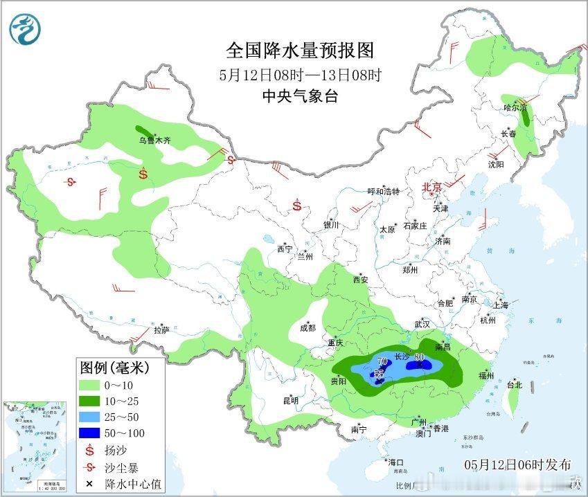 【降水和对流】昨天到今晨，云南降雨最强，包揽了24小时降水榜前十。云南沧源、姚安