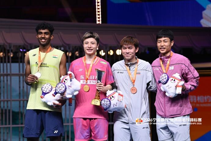 2026亚锦赛国羽2金2银2铜收官，小王惜败安洗莹2026亚洲羽毛球的锦标