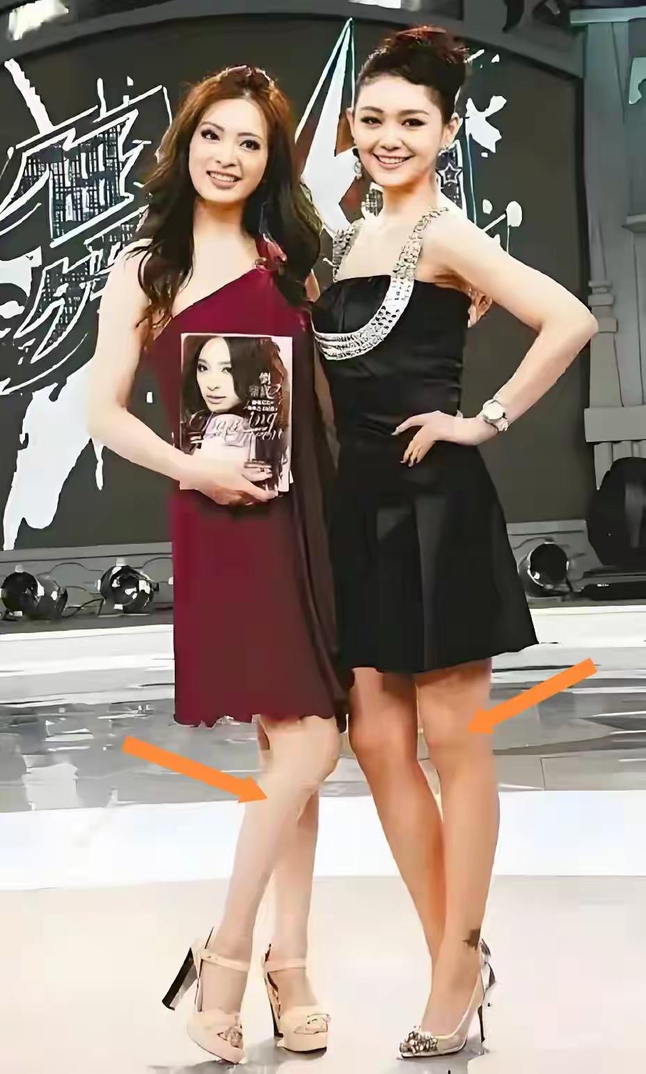 大S当年是出了名的又瘦又白的女星了，她确实已经够瘦够白了，没想到大S当初和另一位