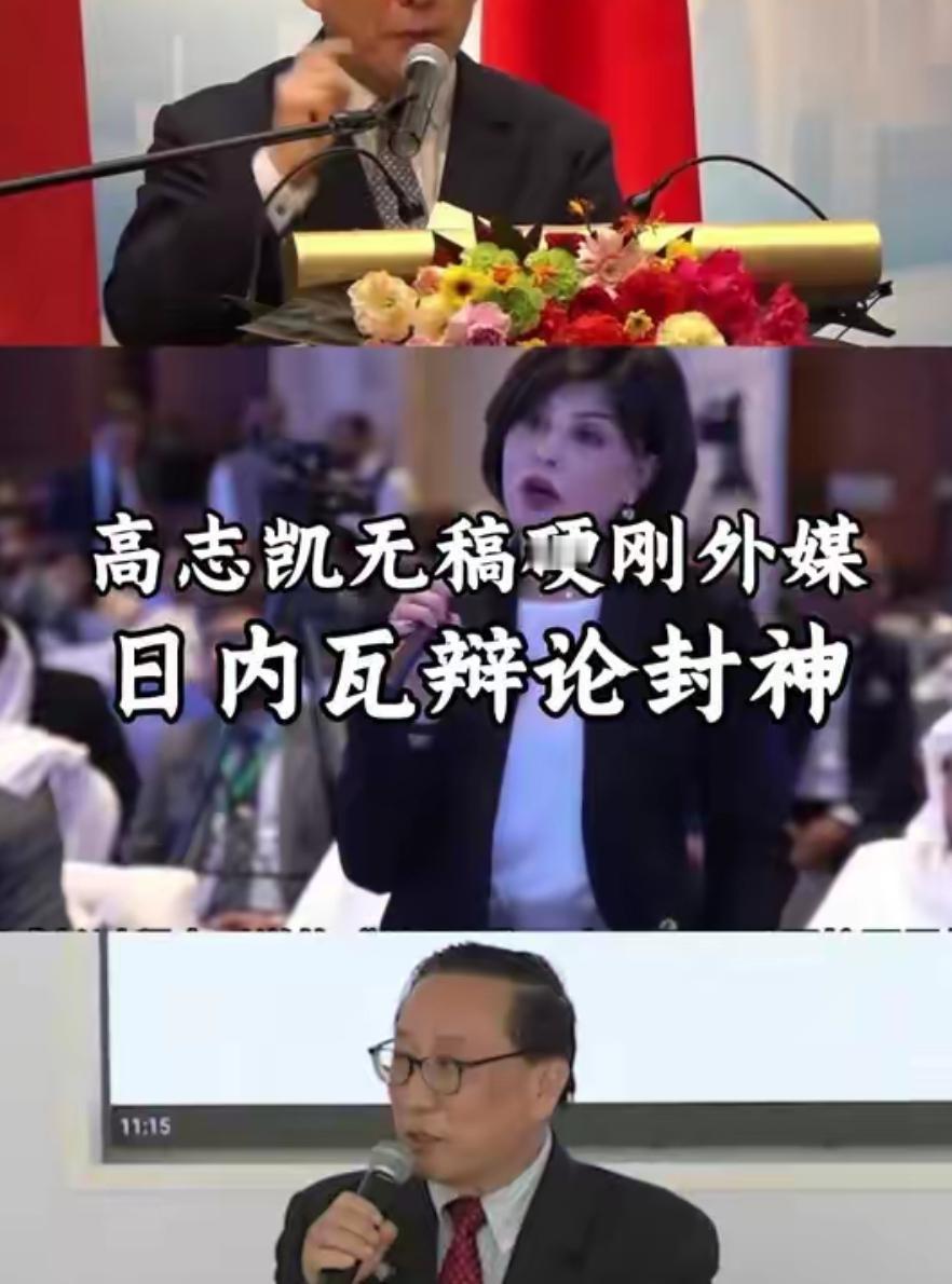 高志凯无稿辩论，外国记者集体沉默！日内瓦的国际论坛上，一场原本寻常的辩论，