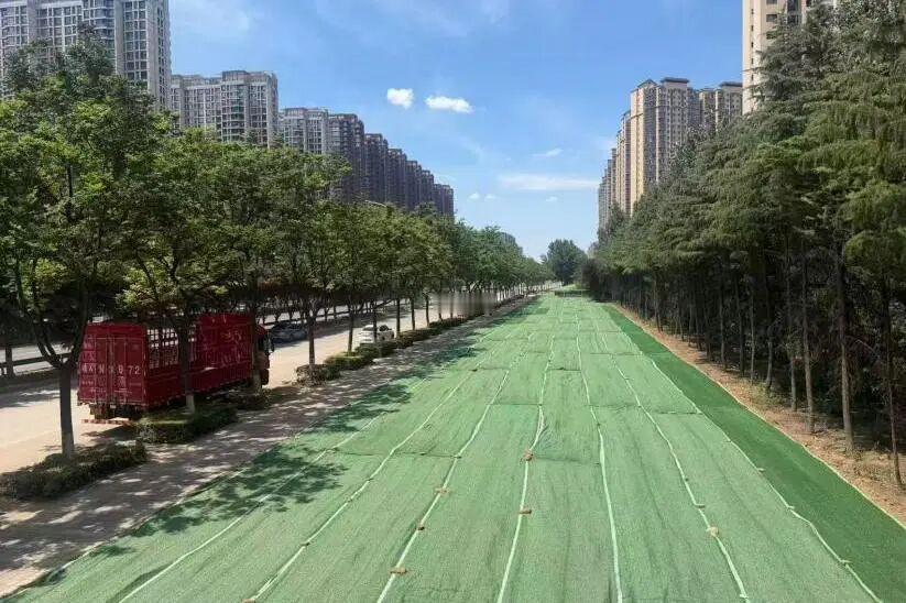 最新消息！西安东南三环提升改造工程现场施工已全面铺开....据悉，西安市东南