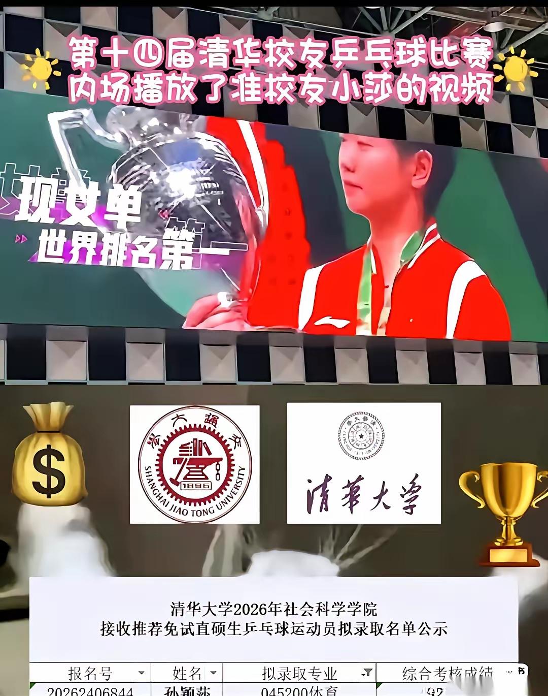 要我说，清华在校友活动上放莎莎比赛视频这事，真不是简单的“蹭热度”。我查了查，清