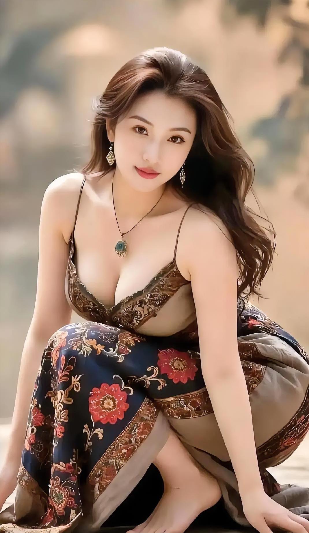 花间美人坐，玉佩映秋光。玉磘美人
