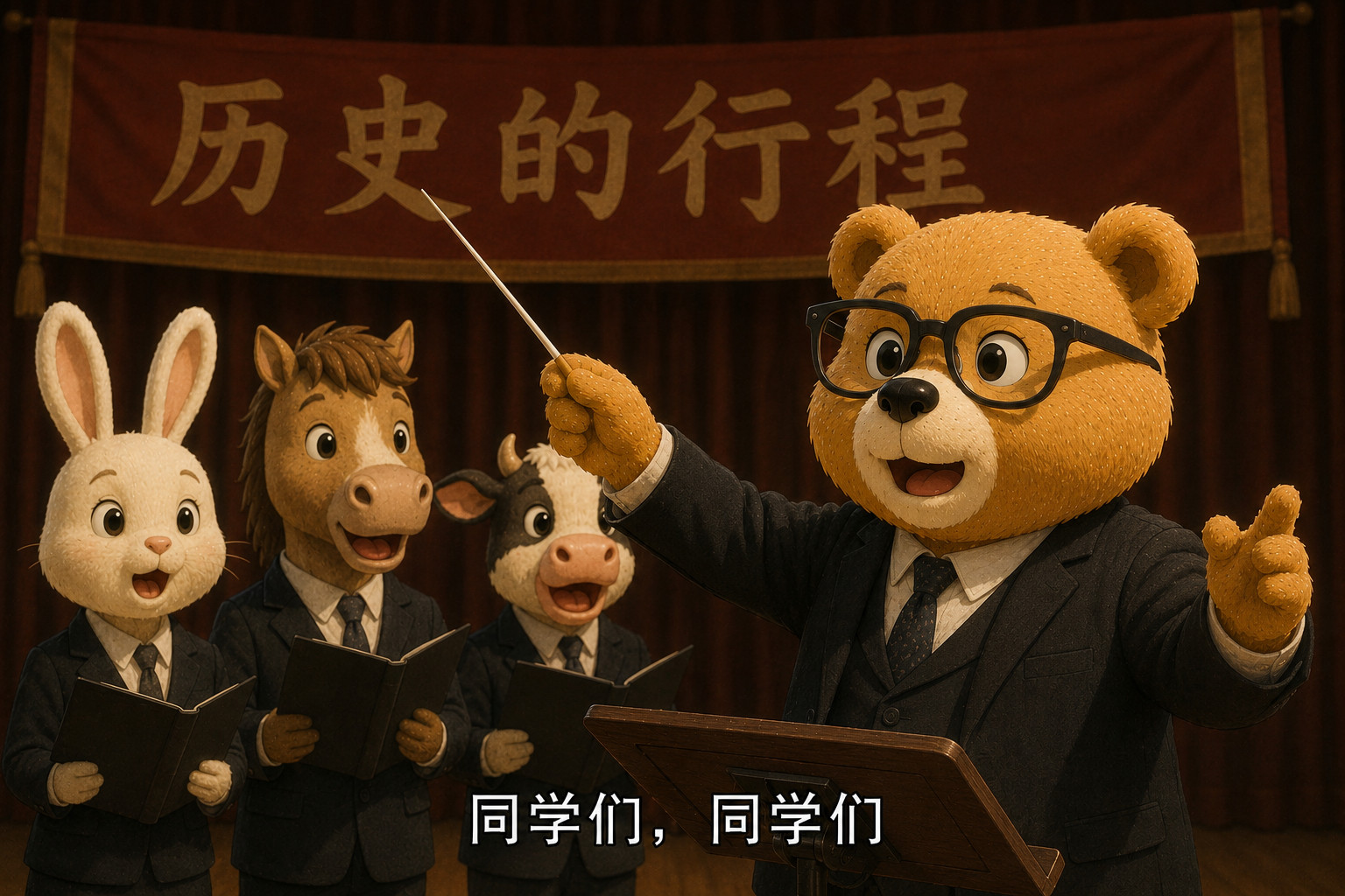 今天做了两张图。大展熊图​​​
