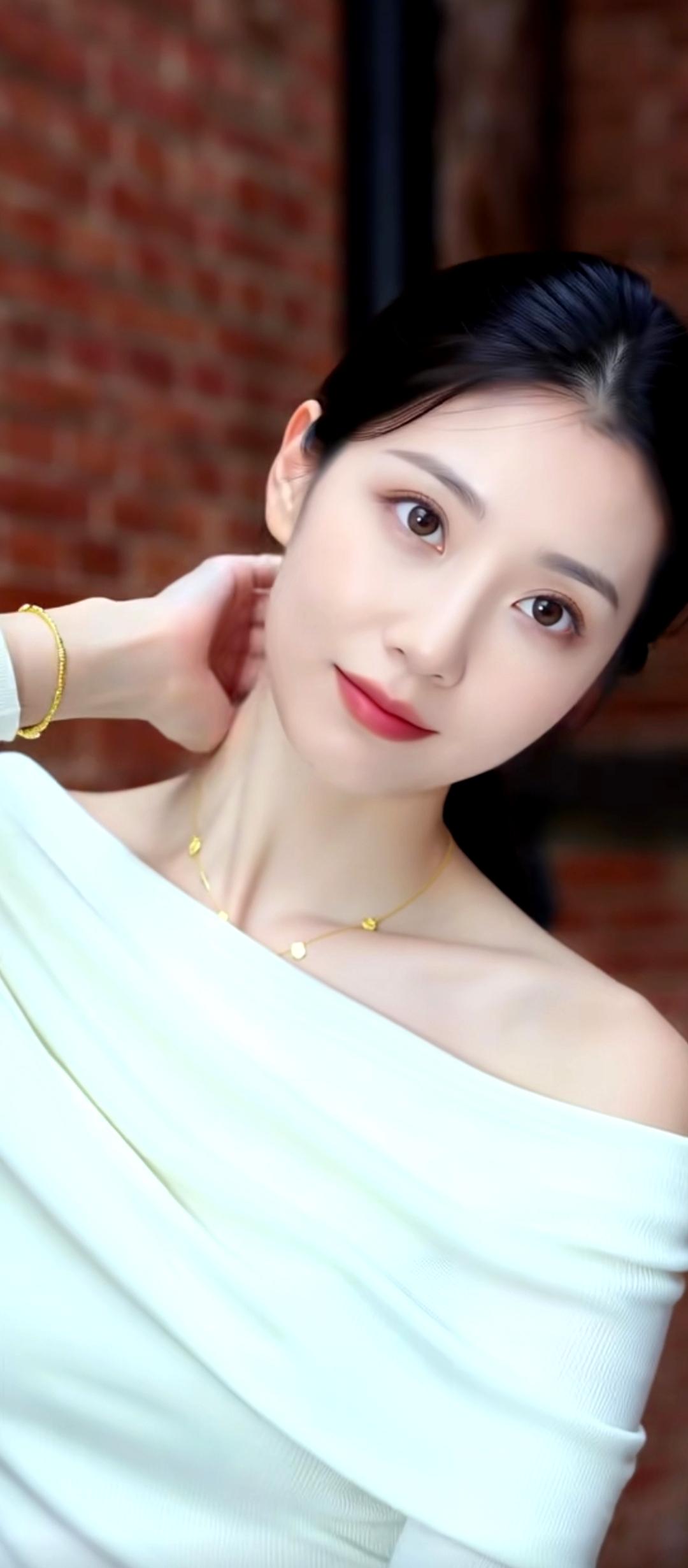 玉人如花，娇颜似玉。