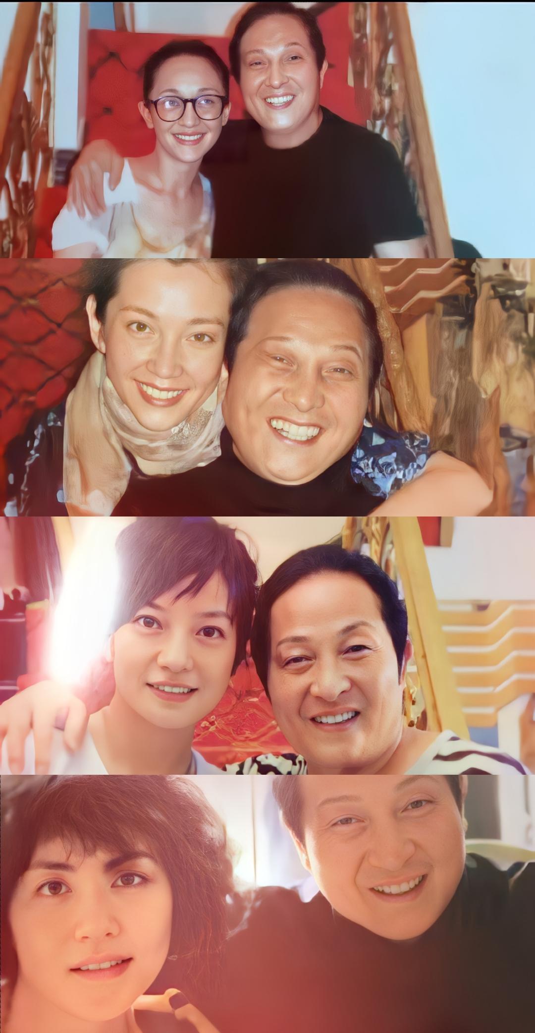 老照片翻出来，真挺感慨。当年这些女明星跟大师搂肩合影，笑得那叫一个亲。现在再看，