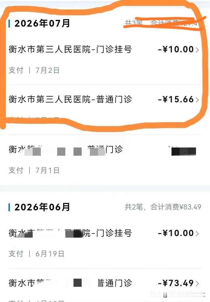 【去医院买药一共花了25元，其中包括10元挂号费】不知道大家发现没有，去医院