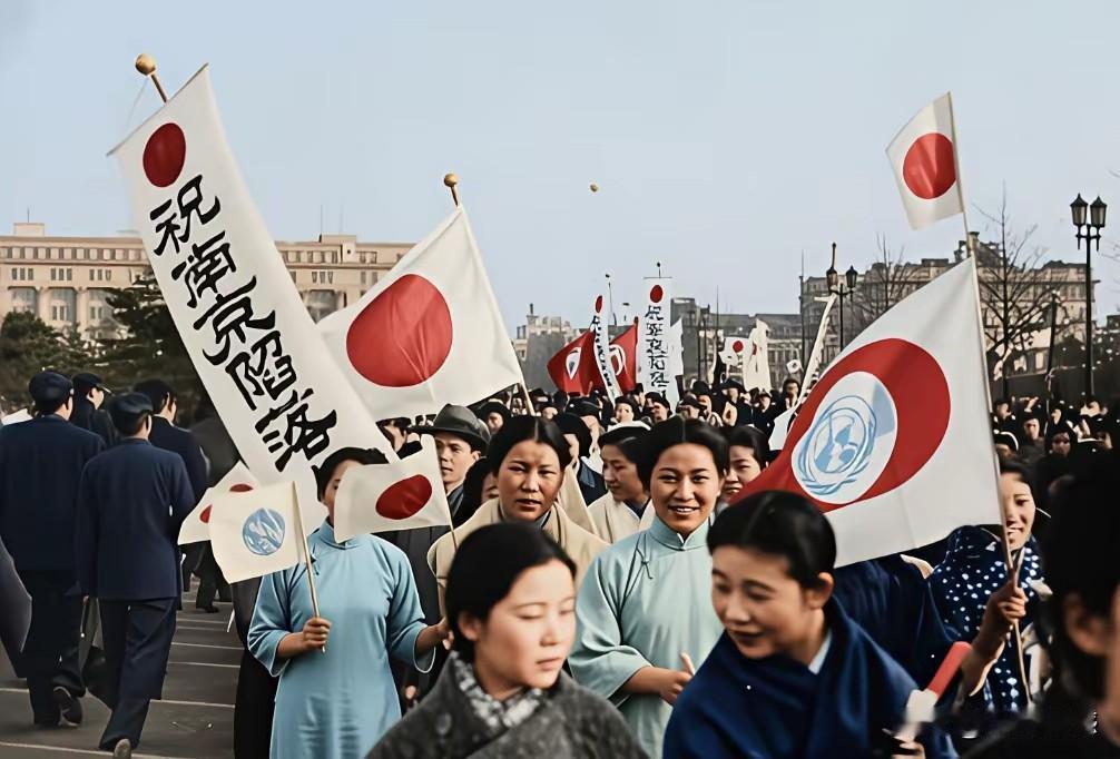 这张老照片最能看清日本普通人的心思和底色，这是日本鬼子攻陷南京、制造南京大屠杀时