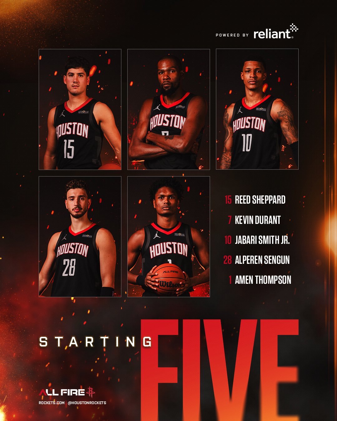 杜兰特赛后接受采访谈到谢泼德重回首发阵容：“在外线三分线上增加了另一个威胁点，增