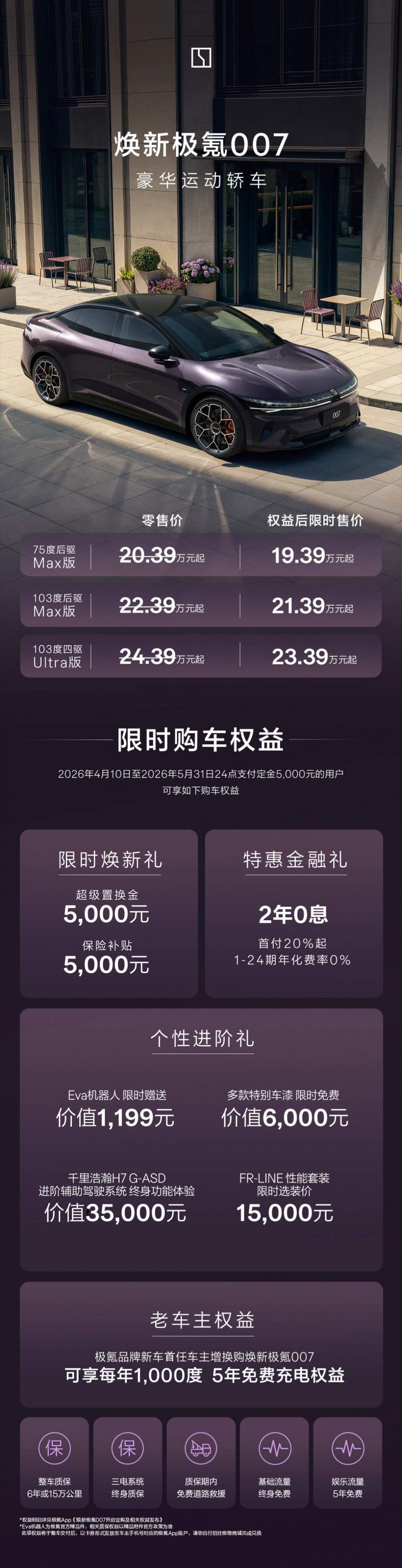 刚看完极氪7系焕新线上发布会，质感真的拉满！焕新极氪007与007GT正式上市，