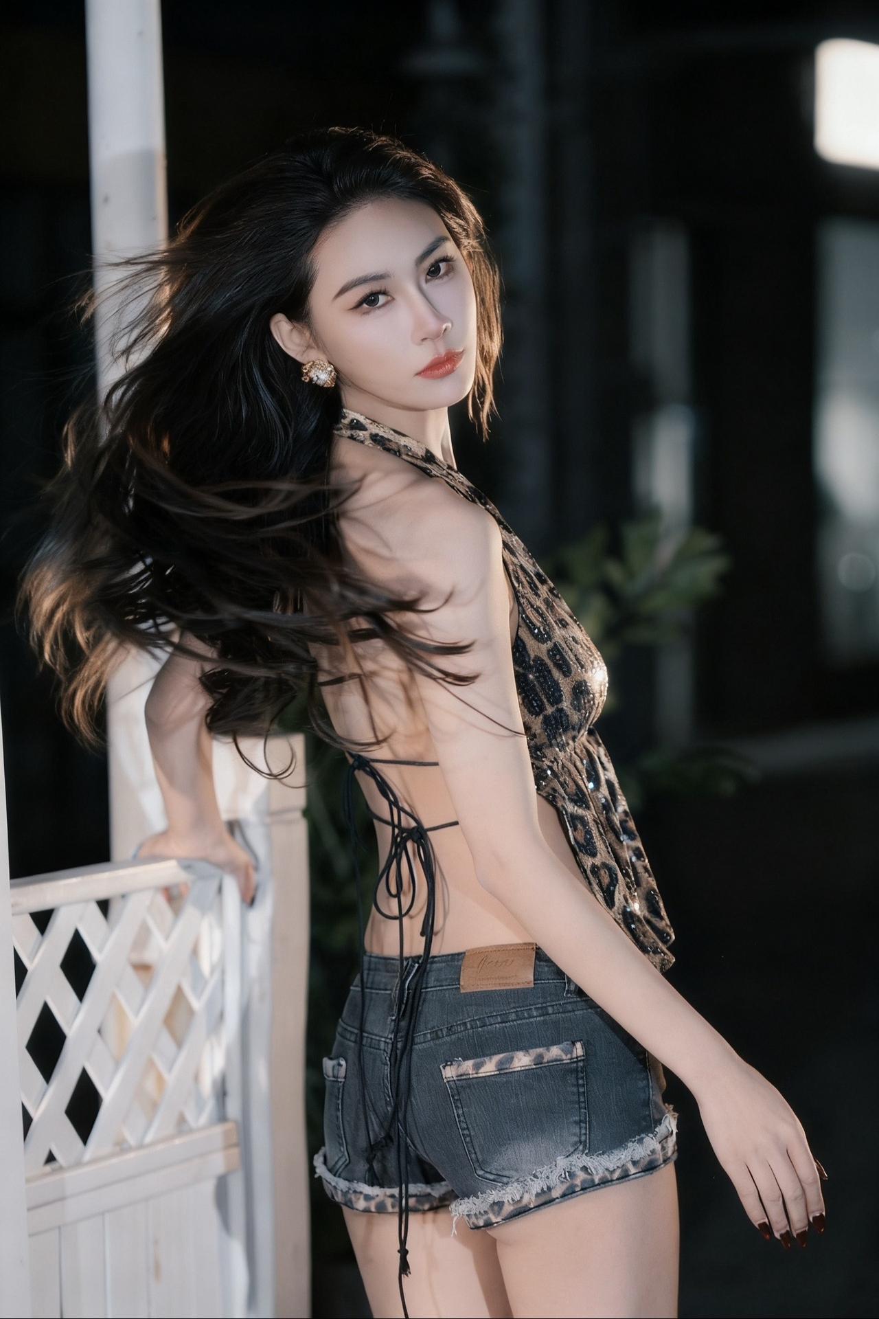 车模雨桐深圳街拍深圳约拍